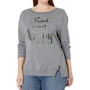 Just My Size French Terry Side-Zip Women's Sweatshirt